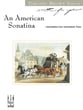 An American Sonatina piano sheet music cover